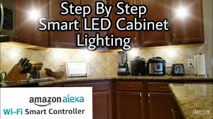 How To Install Smart Led Under Cabinet Lights Torchstar Youtube