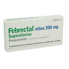 febrectal children infant 300 mg