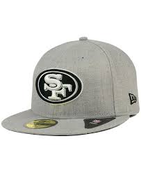 The san francisco 49ers are watching their payroll. New Era San Francisco 49ers Heather Black White 59fifty Fitted Cap Reviews Sports Fan Shop By Lids Men Macy S
