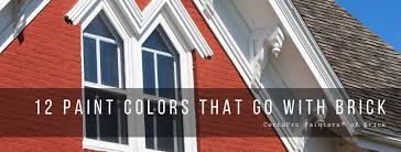 12 paint colors that go with brick brick