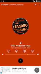 Escuchar musica de leandro y leonardo online. Radio So Leandro E Leonardo Para Android Apk Baixar