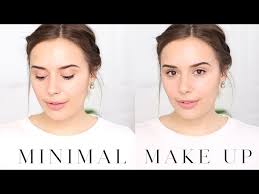 emma watson minimal make up tutorial