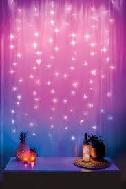 Merkury Innovations Cascading Led Window Curtain String Lights Battery Operated String Lights For Wedding Party Home Garden Bedroom Outdoor Indoor