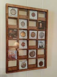 Coin Stamp Collection 2x2 Wall Display