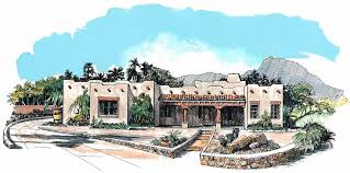 Southwestern Style Home Plans