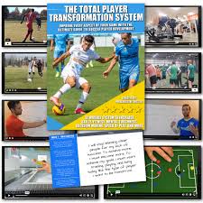 a professional soccer player training