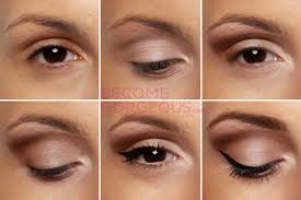 pin up eye makeup step by step