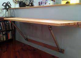 Wall Mounted Butchers Block Table