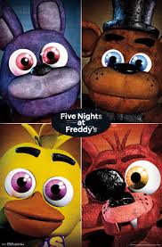five nights at freddy s quad poster