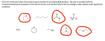 The two kinds of ions are polar protic solvents favour sn1 reactions and polar aprotic solvents favour sn2 reactions. Why Isn T Pyridine A Good Solvent For An Sn2 Reaction Isn T It Polar Aprotic Organicchemistry