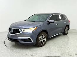 Gray Certified 2020 Acura Mdx For