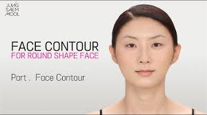 face contour for round shape face