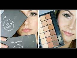 rcma makeup vk palette review demo