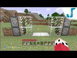Sliding Glass Door Minecraft House