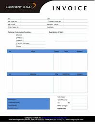 Work Invoice Sample Example Template Labour Format In Gst Form Free