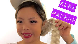 disney elsa makeup tutorial for little