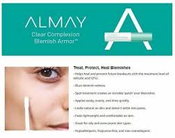 almay clear complexion make up helps