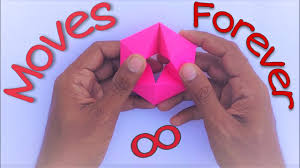 Let's be honest, origami is cool, but origami that moves is super cool! How To Make A Paper Moving Flexagon Fun Easy Origami Youtube
