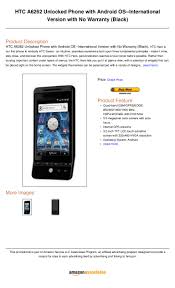 Google introduced project mainline to improve acc. Htc A6262 Unlocked Phone With Android Os International Version With