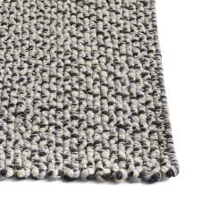hay braided rug grey made in design uk