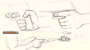 Oct 18 2017 explore ginna s board drawing anime hands on pinterest. How To Draw Hand Holding Gun Youtube