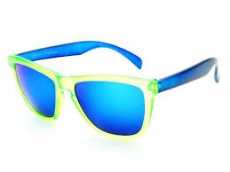 blue mirror lens wayfarer sunglasses
