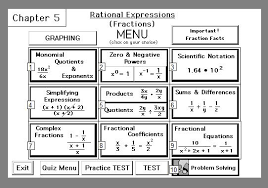 chapter 5 br rational expressions br