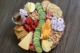 a charcuterie board on a budget