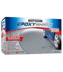 rust oleum epoxy shield resin garage
