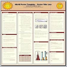 Conference Poster Template Research Free Download Ppt Meetwithlisa