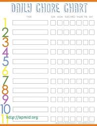 Free Printable Reward Charts For Kids Blank Reward Chart