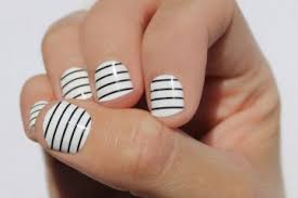 striped nail art Archives - Nail Designs For You