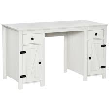 homcom home office writing desk with