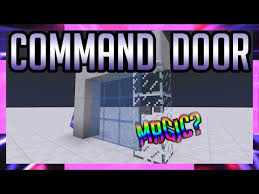 Minecraft Magic Door Command Tutorial