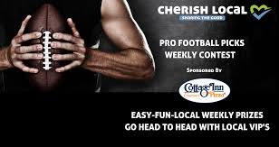 Complete source for pro football history including complete player, team, and league stats, awards, records, leaders, rookies and scores. Pro Football Weekly Picks Contest Cherish Local