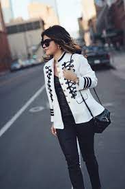 STYLING A WHITE MILITARY JACKET | CHIC TALK | CHIC TALK