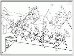 38+ santas reindeer coloring pages for printing and coloring. Santa And Reindeer Coloring Pages Coloring Home