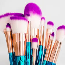makeup brushes for eyes brows lips