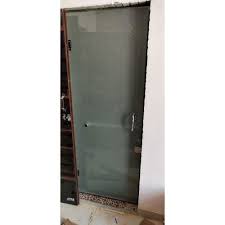 Hinged Bathroom Toughened Glass Door