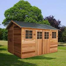 willow timber garden shed 3 64m x 2 53m