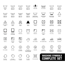 laundry symbols 335158 vector art