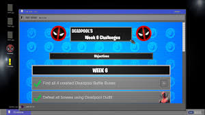 Each week, fortnite introduces new challenges to complete. Fortnite Deadpool Rewards Week 6 Youtube
