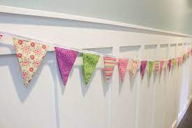 double sided diy pennant banner