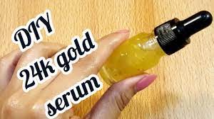 how to make 24k gold serum for glowing