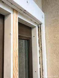 Entry Door Unit On A Stucco Home