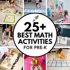 25 math activities for preers