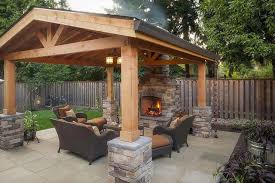 Build Your Own Gazebo With A Fireplace