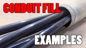 conduit fill exles for the modern