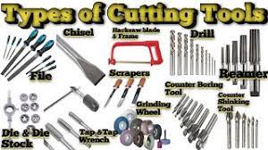 types of cutting tools and uses