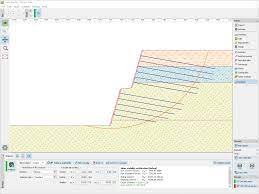 nailed slope geotechnical software geo5